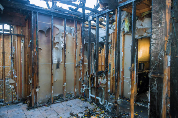 Professional Fire Damage Restoration technician working in Irmo, SC